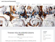 Tablet Screenshot of lakechelanbakery.com